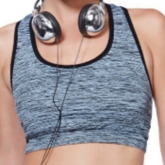 Nikibiki Racer Back Sports Bra Aqua Marine M / L - Picture 1 of 9